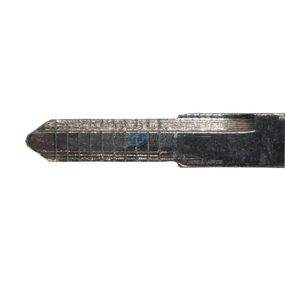 10 sztuk oryginalny grawerowany klucz linii do 2 w 1 LiShi HU87 dla peugeot 206/207/C2/07 zęby surowe kluczyki samochodowe ślusarz materiały eksploatacyjne
