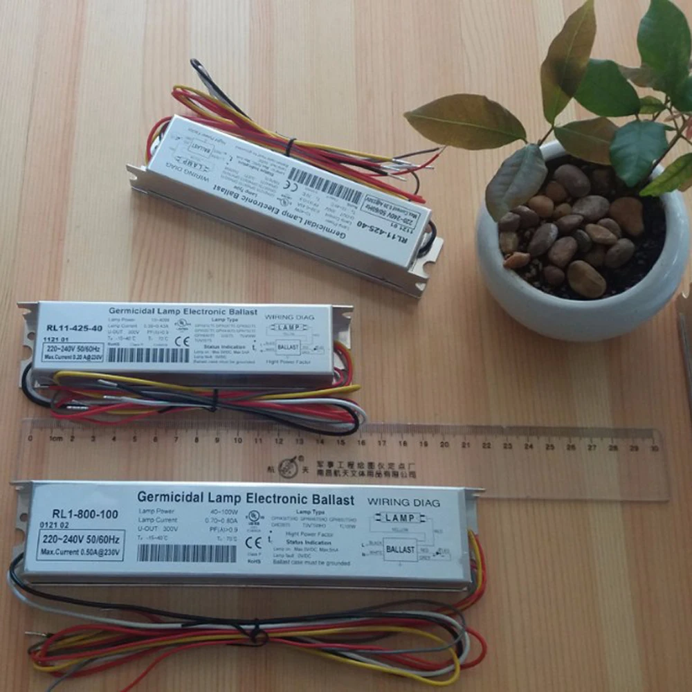 Imagem -05 - Lâmpada Germicida uv Lastro Reatores Eletrônicos para Gph436t5l Gph793t5l Gph843t5l G36t5l Tuv36wt5 Tuvpl-l36w Rl11425-40 t5 40w