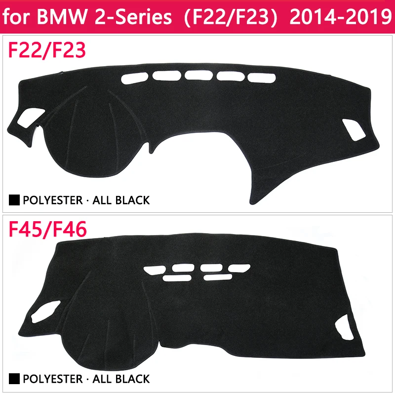 for BMW 2 Series F22 F45 Coupe Gran Active Tourer Anti-Slip Anti-UV Mat Dashboard Cover Pad Dashmat Carpet Accessories 218i 220i