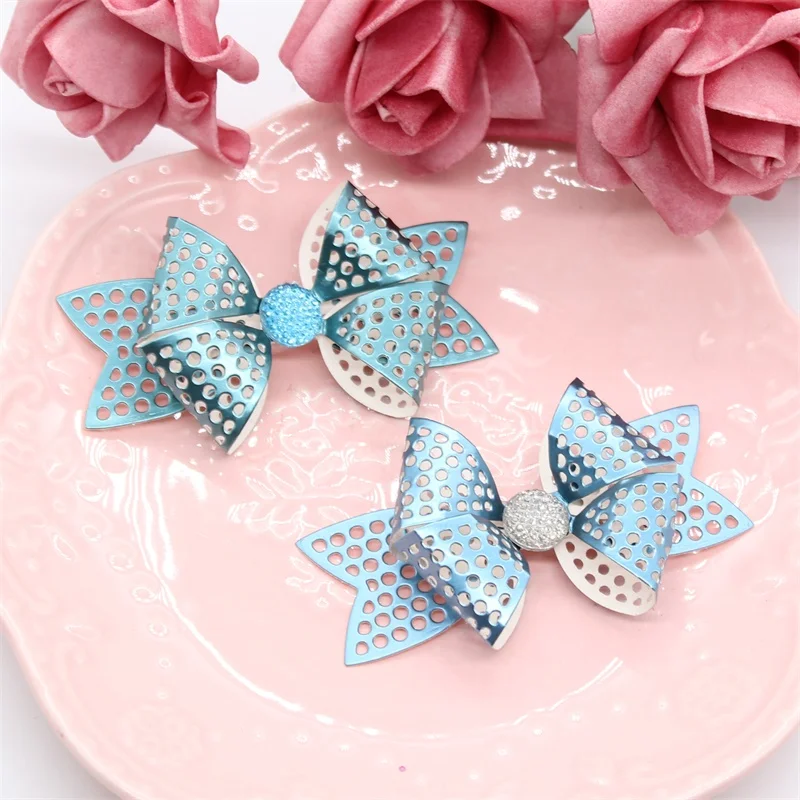 KSCRAFT Kleine Doppelschleifen Metall-Stanzschablonen für DIY Scrapbooking/Fotoalbum, dekorative Prägung, DIY-Papierkarten