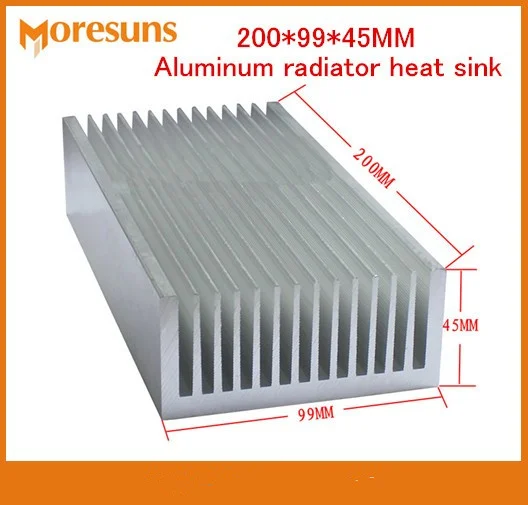 

High Power 200*99*45MM Heatsink Cooler Cooling Fin Aluminum Radiator Heat Sink for LED,Power IC Transistor,Module PCB