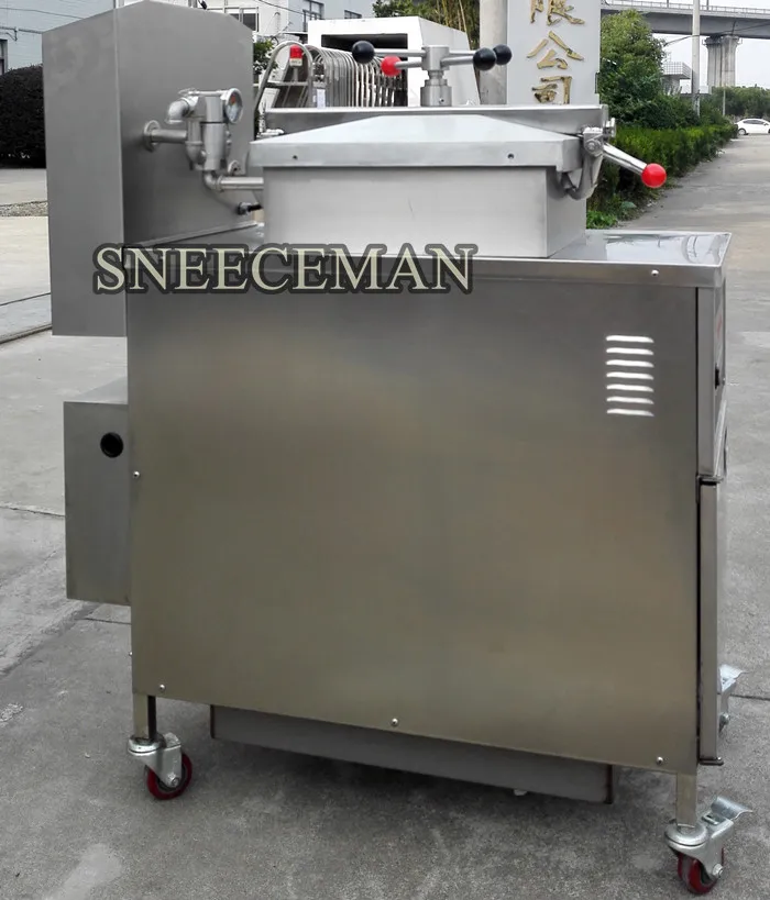 25L الاستخدام التجاري الغاز البطاطس المقلاة العميقة ضغط الدجاج البطاطس المقلية المقلاة