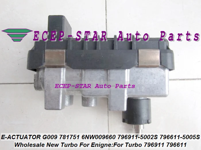 G-009 G09 G009 G-09 781751 Turbo Electric Actuator Electronic6NW009660 6NW-009-660 6NW 009 660 796911 796911-5002S 796611-5005S