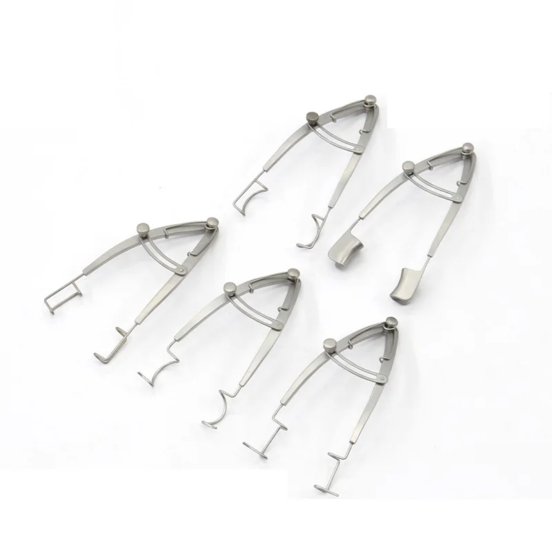 Microscopic Medical Ophthalmic Instruments Titanium Eyelid Stretcher Medical Surgery Eyelid Open Stretcher Seal