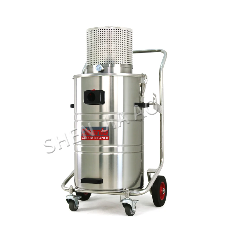 Pneumatic industrial vacuum cleaner Workshop metal dust particles swarf AIR-800 industrial vacuum cleaner