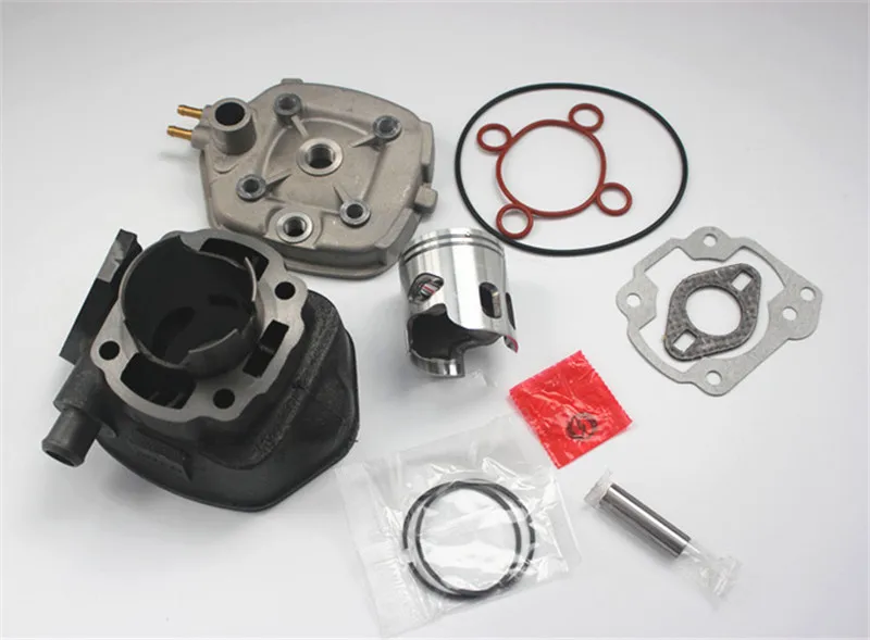 Motorcycle Engine Cylinder SR 50 Cylinder kit Piston Kit for APRILIA 50 70cc 47mm Cylinder with 10mm PIN