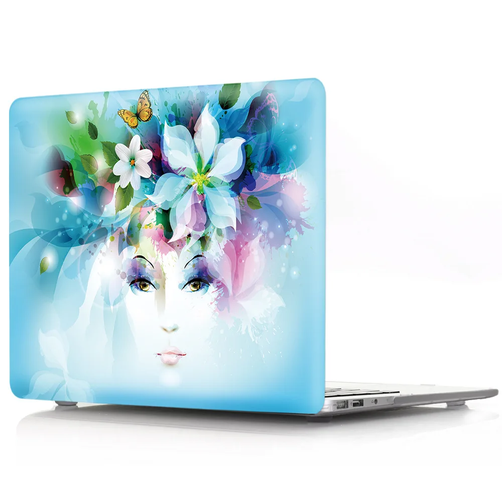 

Laptop Case Cover For Apple Macbook Apple Laptop Case 11/12/13/13.3/15/15.4 Air Pro Retina Touch Bar Flower Shell