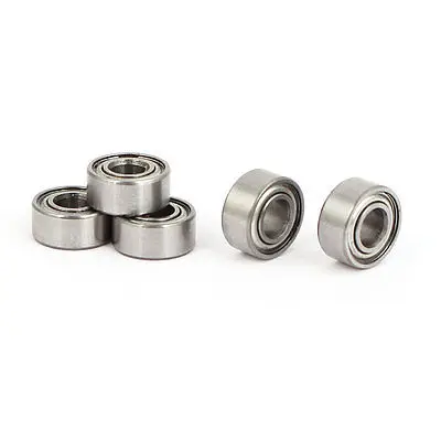 Cage en acier pressé à une rangée, roulements à billes à gorge profonde, 4mm x 9mm x 4mm, 5 pièces 684ZZ