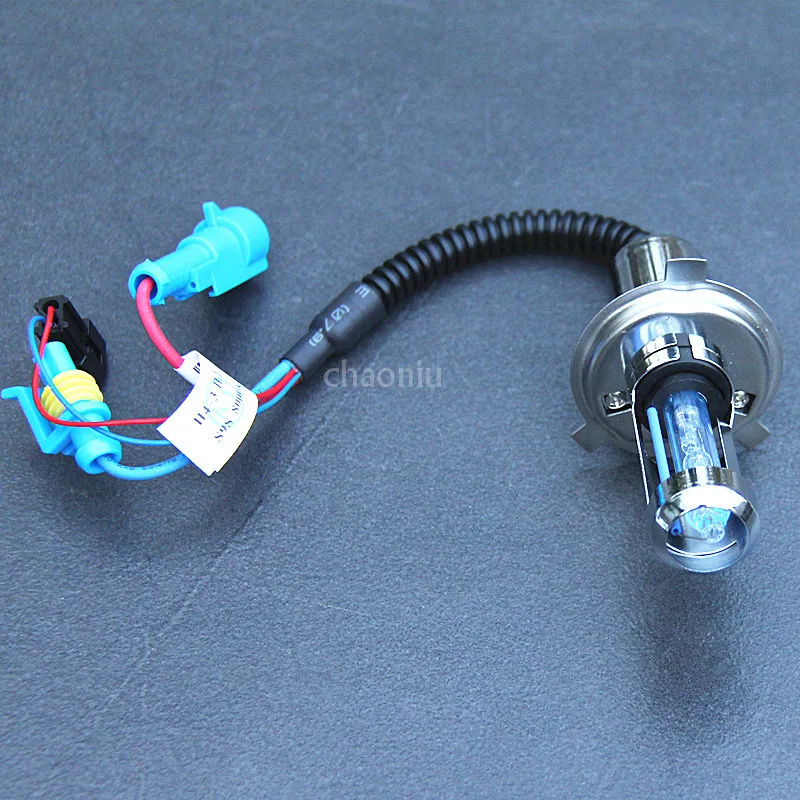 2pcs bi xenon  H4 bi-xenon car hid  headlight Headlamp for universal car truck H4 Hi low bulb