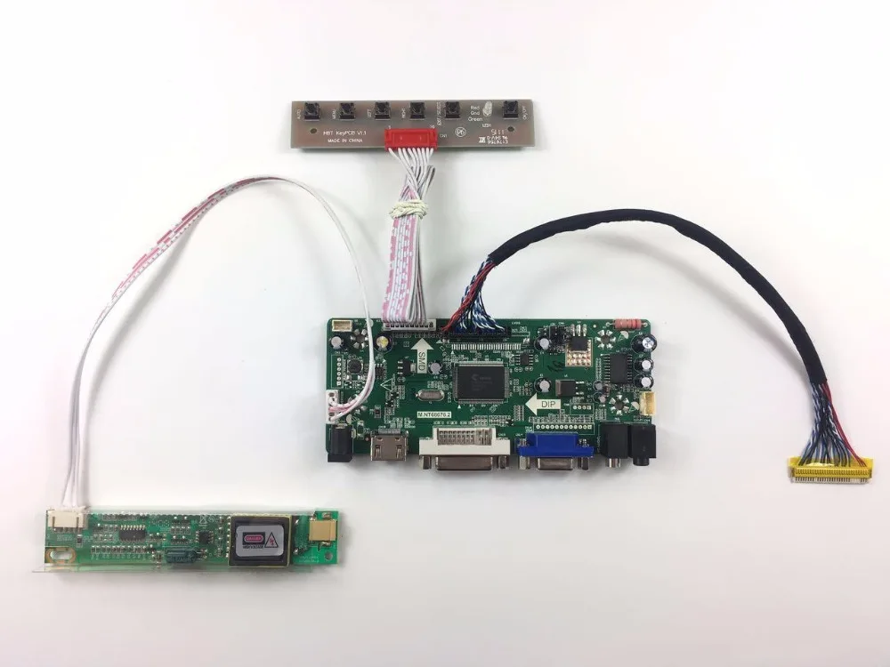 

Free Shipping DVI VGA AUDIO LCD Controller Board For 17.1 LP171WX2-TLA2 1440x900 CCFL LVDS LP171WX2 TLA2