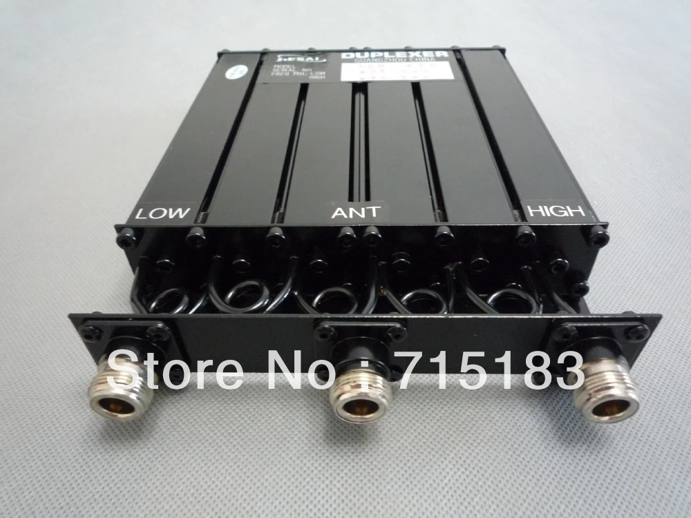 Repeater Duplexer:50W N-connector UHF 6 Cavity Duplexer SGQ-450D