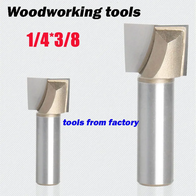 1 Buah Router Kayu Bit 1/4*3/8 CNC Woodworking Cutter Milling Alat Ukiran Kayu