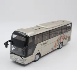 Collectible Alloy Model Gift 1:42 Scale Yutong ZK6118HQY8Y Double-decker City Transit Bus Vehicle DieCast Toy Model Decoration