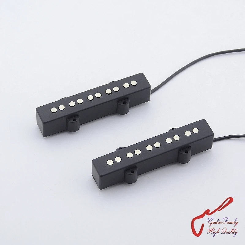 1 Set High Quality  GuitarFamily Ceramic 5 Strings Bass Pickup For Jazz ( #0664 ) Made In Korea