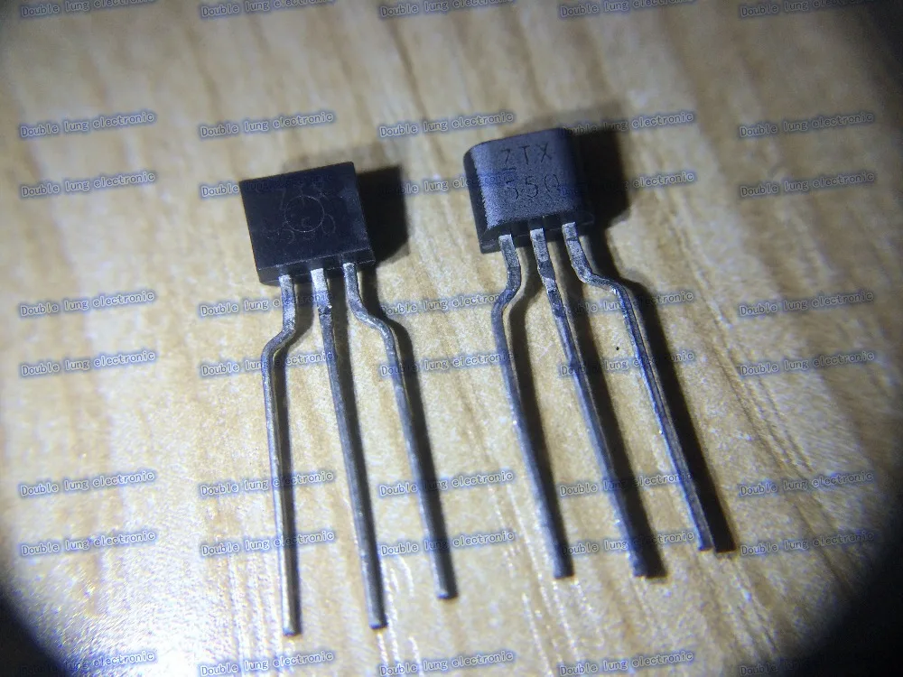 20PCS/LOT ZTX450 ZTX550 TO-92S POWER TRANSISTORS 45V/1A