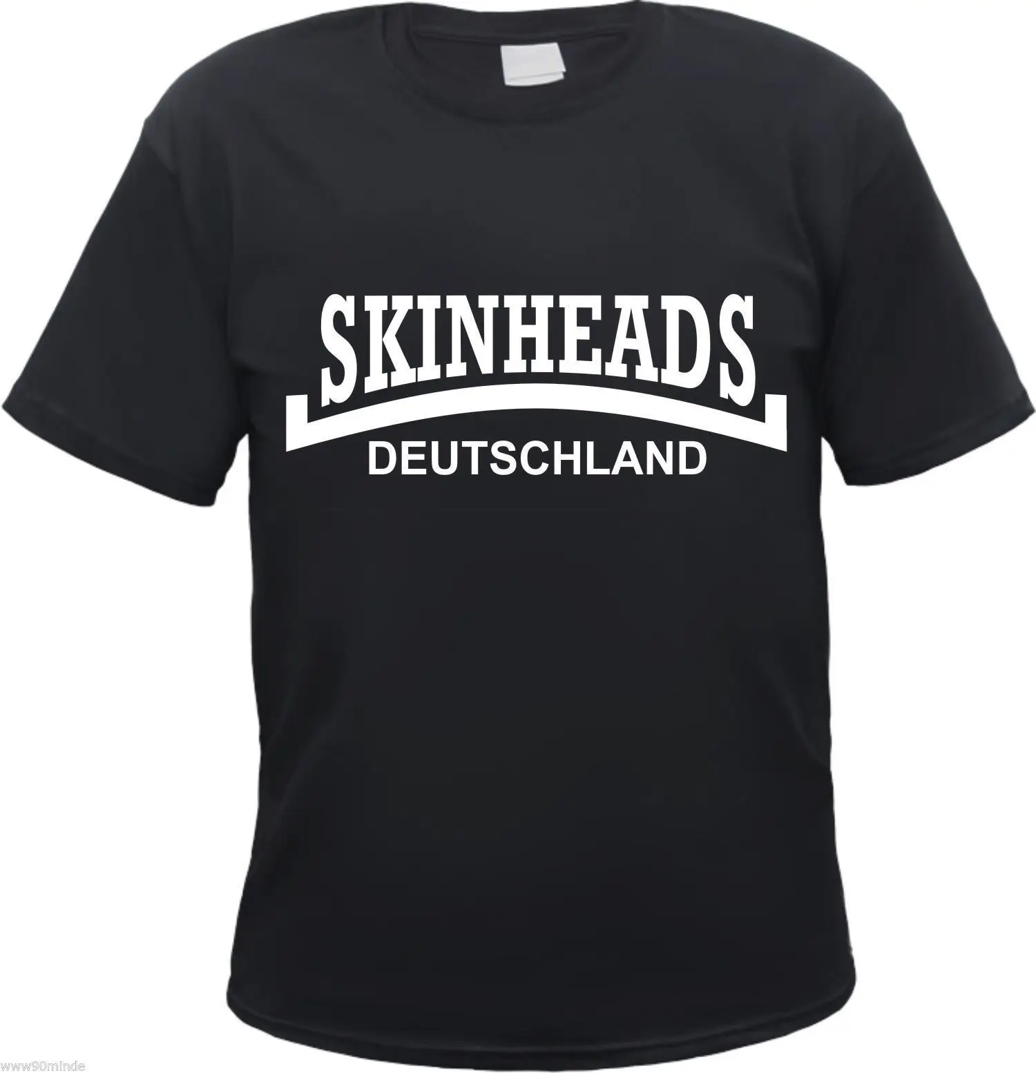 SKINHEADS DEUTSCHLAND T-SHIRT - S bis 3XL - Schwarz/Weiss - oi skinhead germany