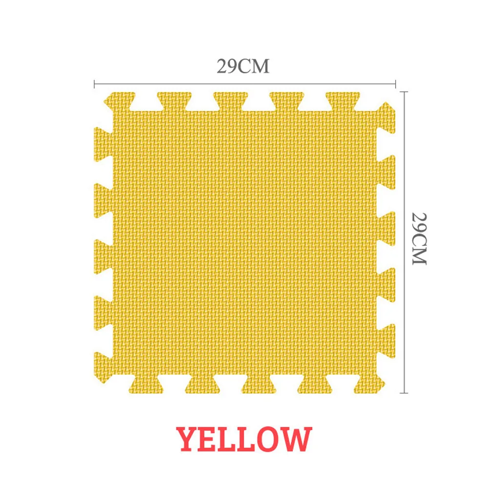 MQIAOHAM 1 pezzo 11,41 pollici * 11,41 pollici * 0,31 pollici Tappetino puzzle da gioco in schiuma EVA per bambini ad incastro