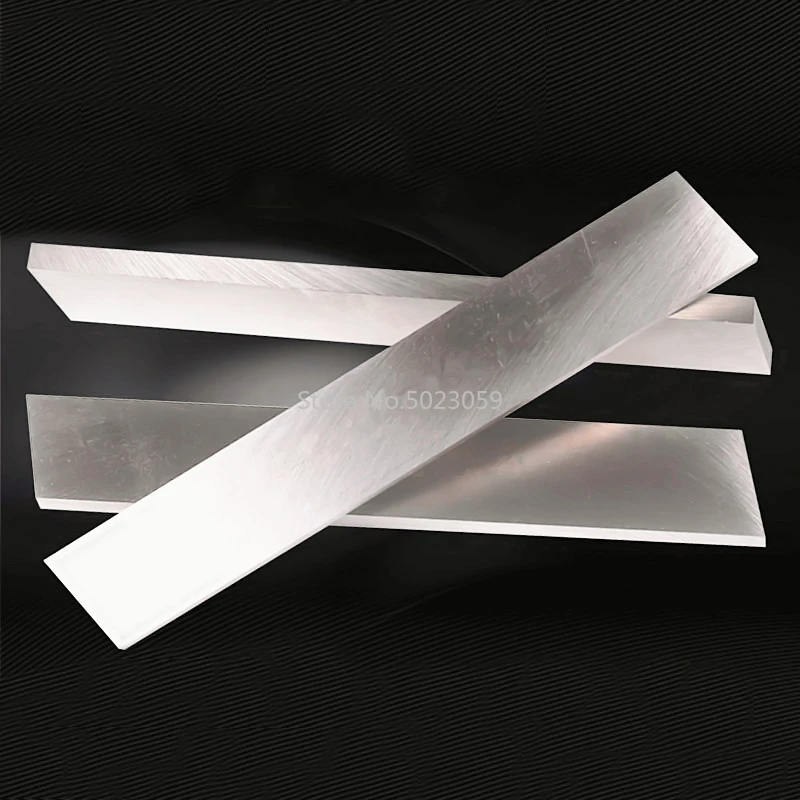 

400mm HSS White Steel for Make Multipurpose Knife Chopper Kitchen Fruit Knife Blank Steel Heat Treated HRC61 Thickness 8mm