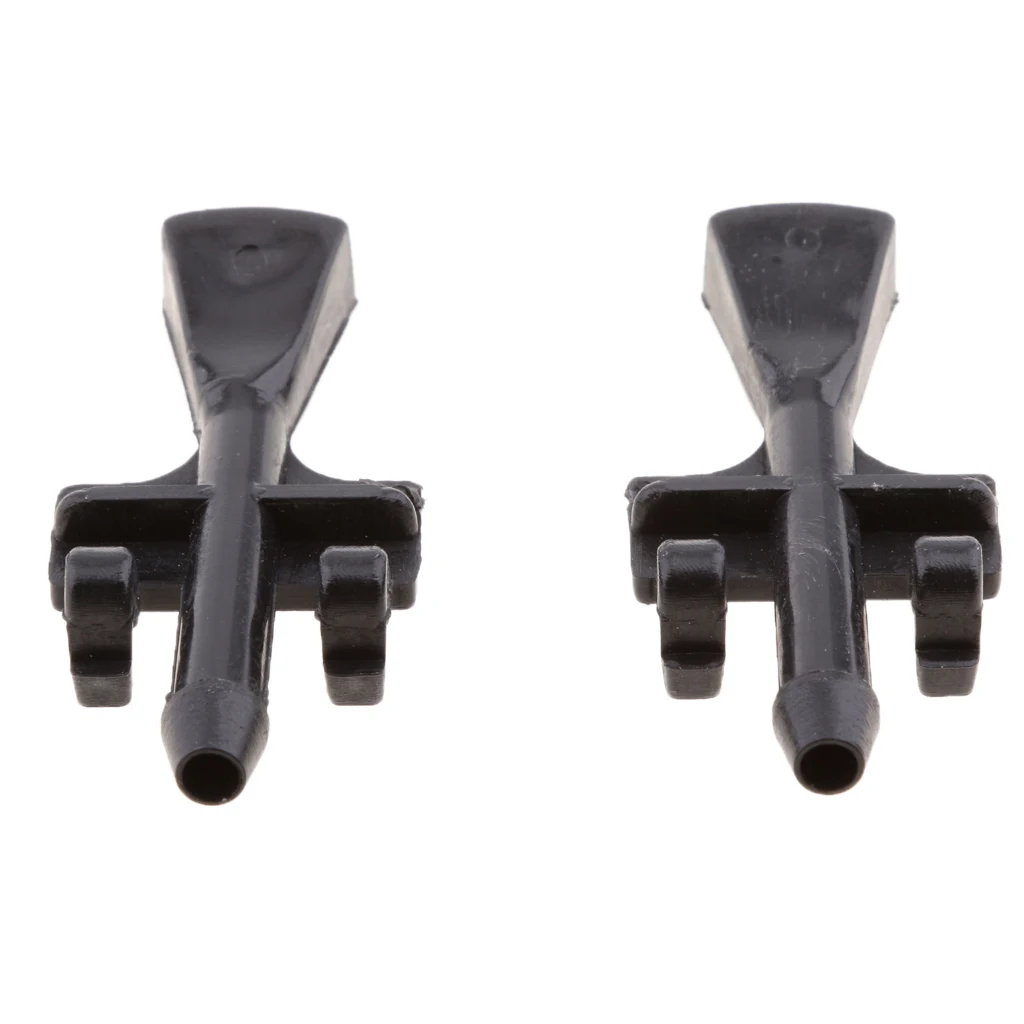 1 Pair Car Auto Windshield Washer Wiper Water Spray Nozzle for OPEL MERIVA-A Efficiently Prolong The Wiper Blade Life Time