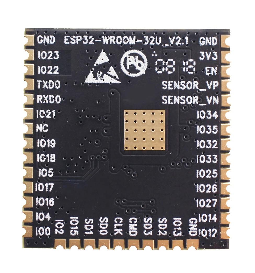 ESP32-WROOM-32U 4MB 8MB 16MB Flash Memory Wi-Fi+BT+BLE ESP32 Module IPEX antenna connector Espressif Original