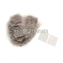 200Pcs 20mm x 25cm x 0.12mm Repairing Part Mica Insulator Sheets