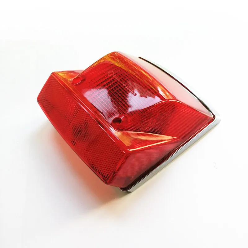 Motorcycle Rear Chrome Light Brake Rear Lamp Taillight For Vespa LML Star Stella Delux PX 125 150 200