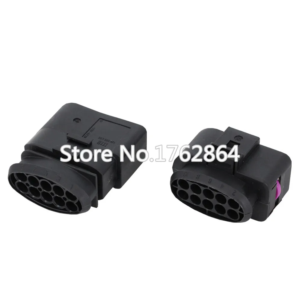 10 Pin DJ7105A-3.5-11/21 10P  Female Male 3.5 Auto Temp Sensor Plug Deflation Valve Plug Waterproof Connector