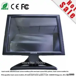 New Stock 15 Inch Industrial LCD Touch Screen Monitor ATM  Desktop Computer Touch Screen Monitor / Touch Monitor For POS