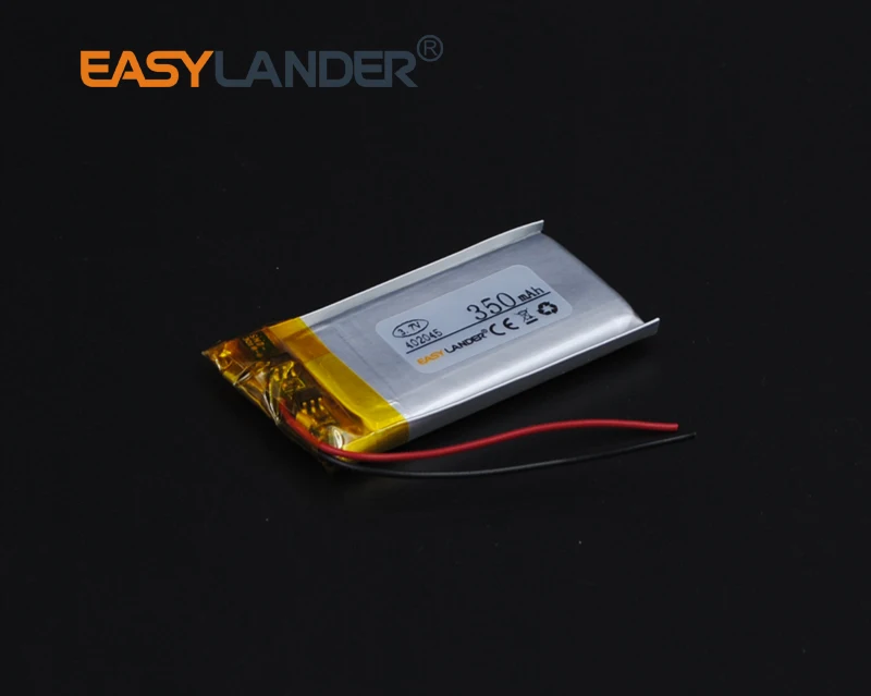 

402045 3.7V 350mAh Polymer Li-ion Battery For Game Player mouse recorder speaker RC toys headephone Remote controller