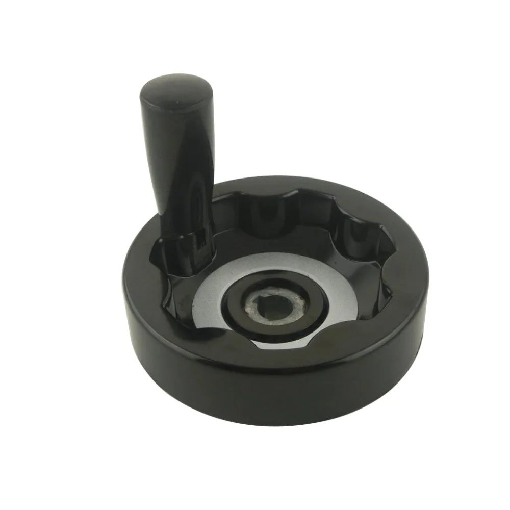 

M10/12/16/18/22 Bakelite Revolving Handle 10x100 12x125 16x160 18x200 22x300mm Black Handwheel