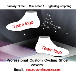 CFDiseno Custom Cycling Shoe Covers, Sports Over Shoes, Bike One Size with Zipper