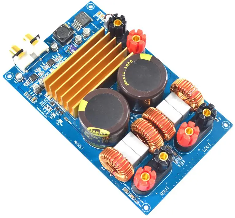 NEW DC24V - DC36V LM2575S-12 TPA3255 300W + 300W Class D audio Digital Amplifier Board