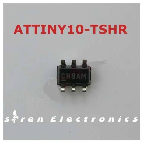 30 pcs x ATTINY10-TSHR 8-bit Microcontrollers - MCU 12MHz, Indust. Temp