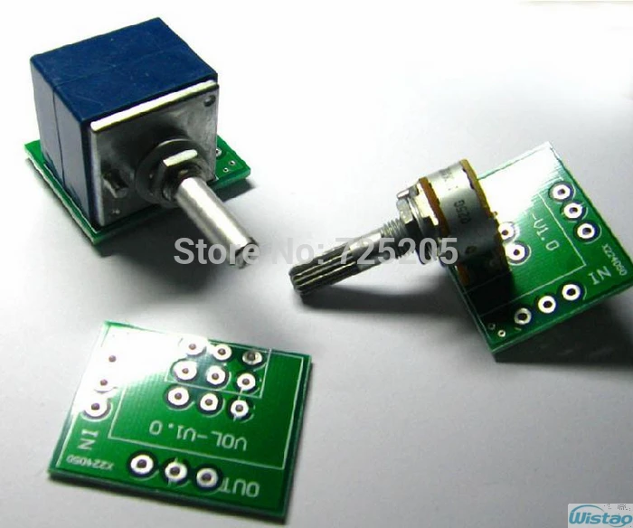 

Double shielded Potentiometer PCB for ALPS 27 and 16 Type 100K 50K 10K HIFI DIY