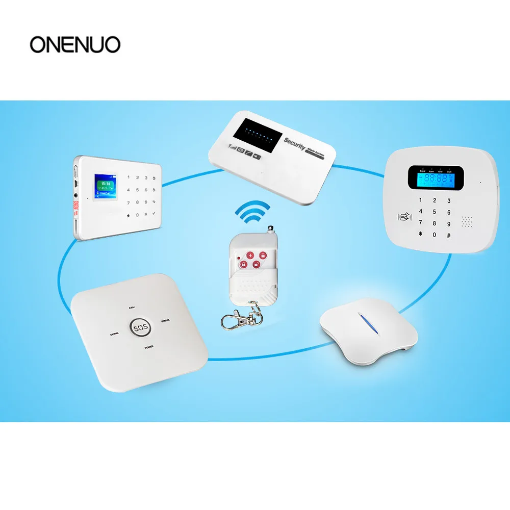 Wireless Remote Controller für Alarm System mit 433MHz Freies Verschiffen