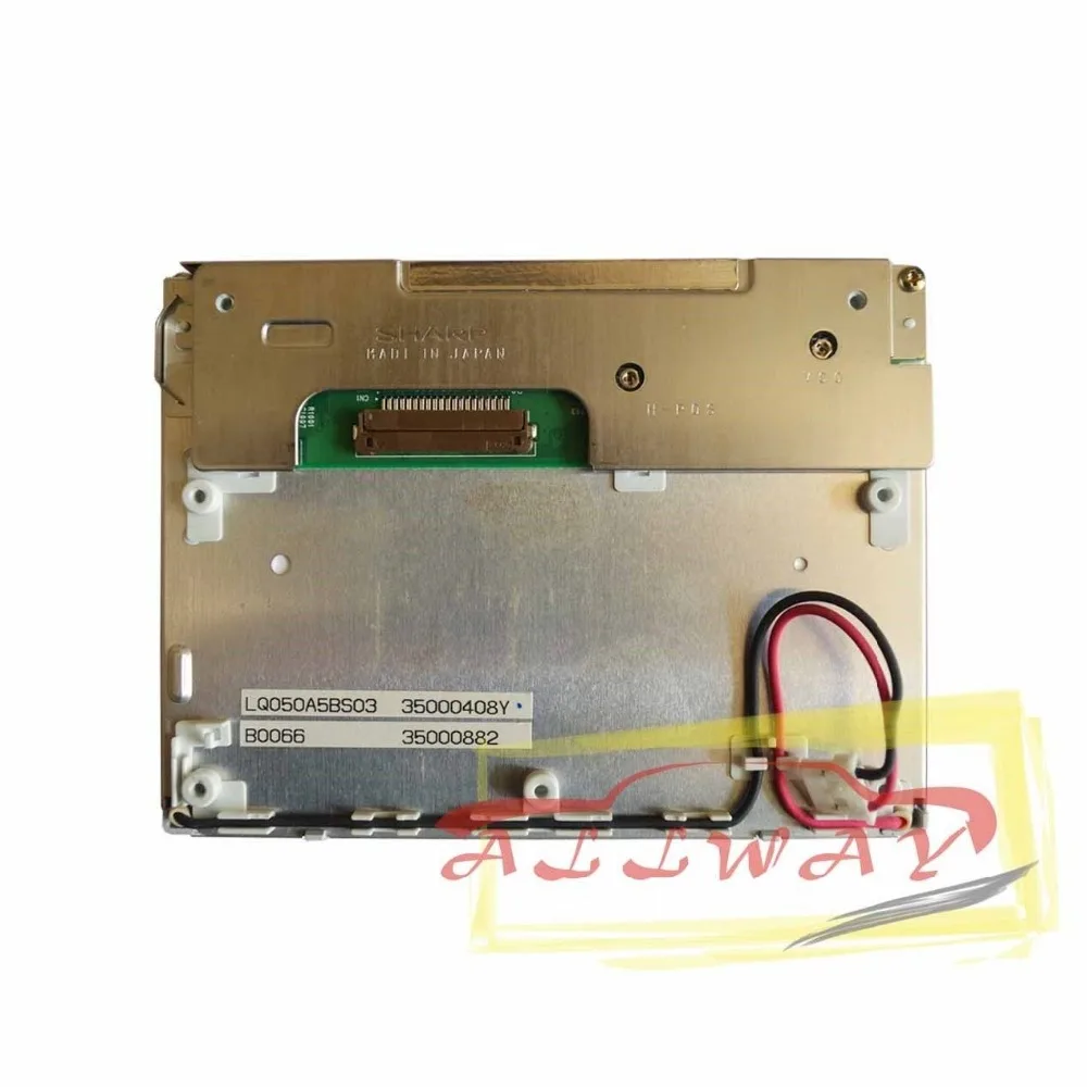 Sharp Navigation LCD Display For Mercedes ML GPS Radio LQ050A5BS0​3 Head Unit Model No. RA4910