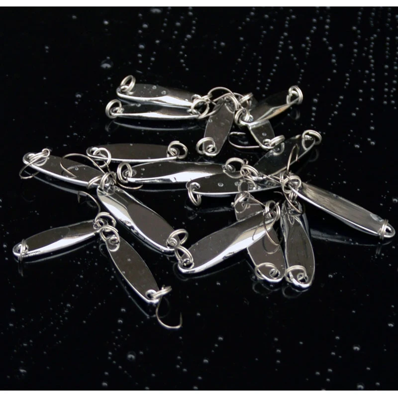 Fishing Jigbait Lure Tackle New Spoons Freshwater Small Jig Fish Catch Hard Bait Artificial Lures Lot 2 Piece