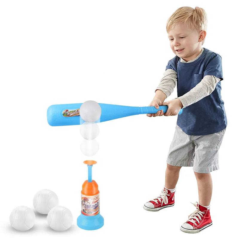 

Kids Soft Safety Baseball Set Toys For Children Funny Sports Play Games Outdoor Toy Boy Crashproof Baseball Parent-child Games
