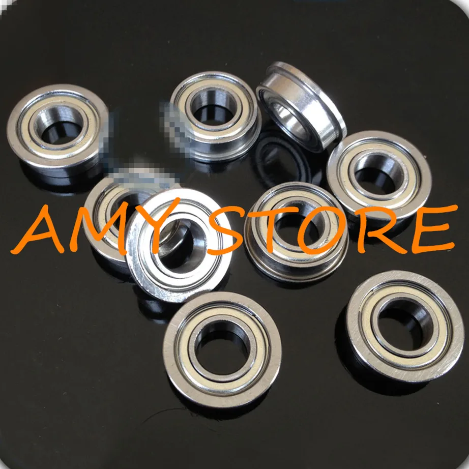 10pcs Shielded Model Flange Bearing 10 x 15 x 4mm F6700ZZ 10x15x4mm