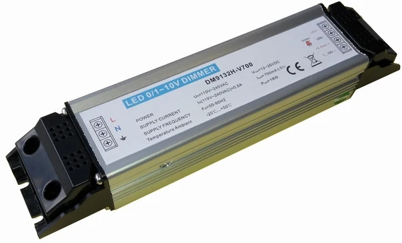 

Free shipping 110-240VAC DALI dimming driver, Constant current 300mA output, DM9132H-D300(18W)