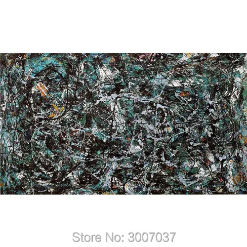 

Jackson Pollock Abstract Oil Painting on Canvas Wall Art Painting Color Modern Painting Art Home Decoration Wall Pictures