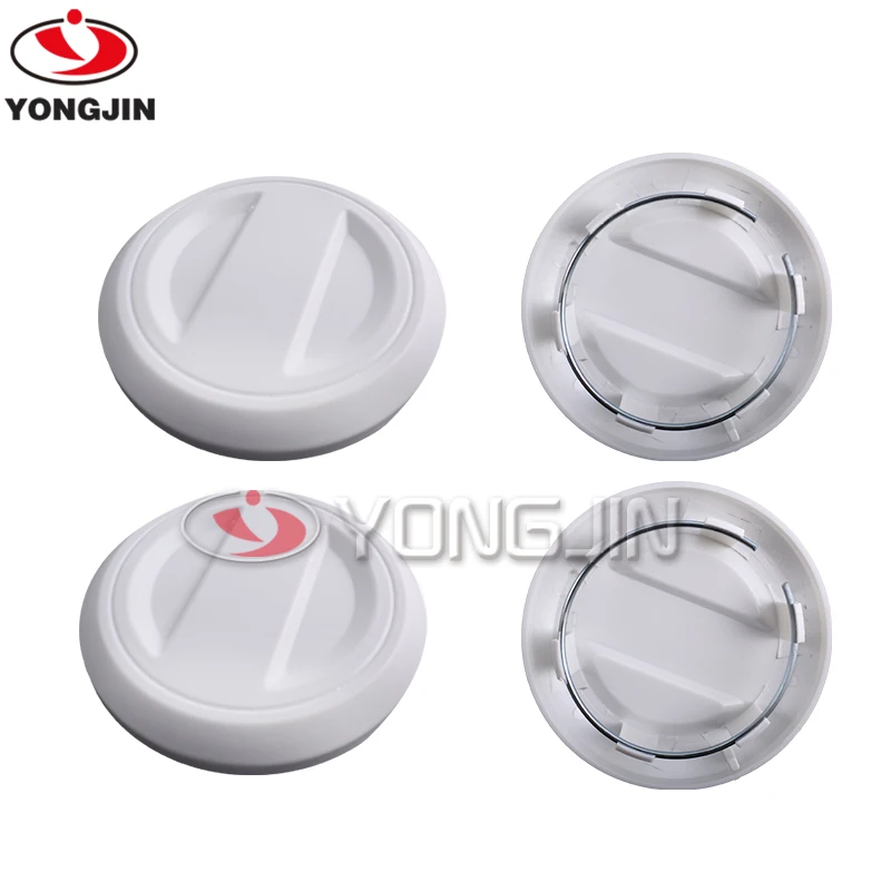 

Yongjin 4pcs New Wheel Center Cap For Polaris RZR 1000 XP Turbo 900 S 1000 S 15-17(white)