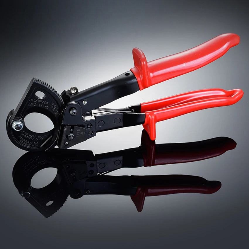 

Ratchet Cable Cutter,Heavy Duty Wire Cutter for Aluminum Copper Cable up to 24/ 24000mm²,Ratcheting Wire Cutting Hand Tool 케이블커터