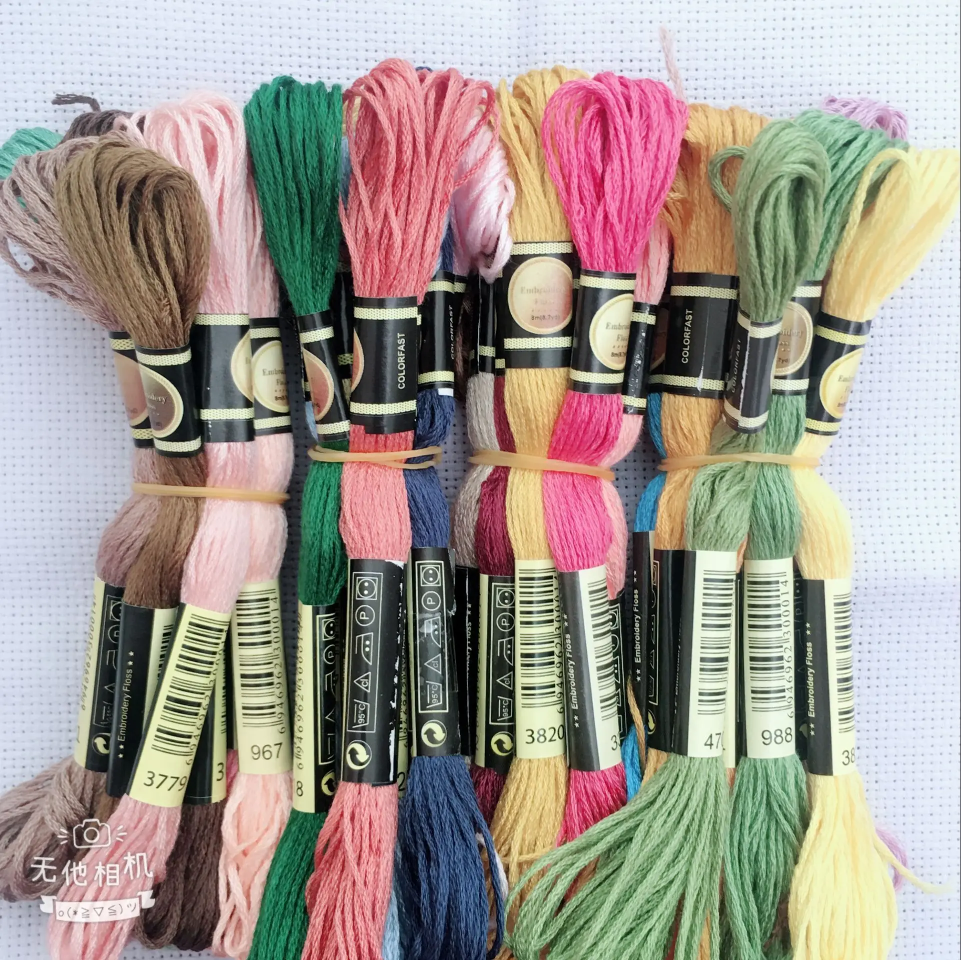 oneroom Two labels 10/20/50/100/150 Anchor Similar DMC Cross Stitch Cotton Embroidery Thread Floss Sewing Skeins Craft