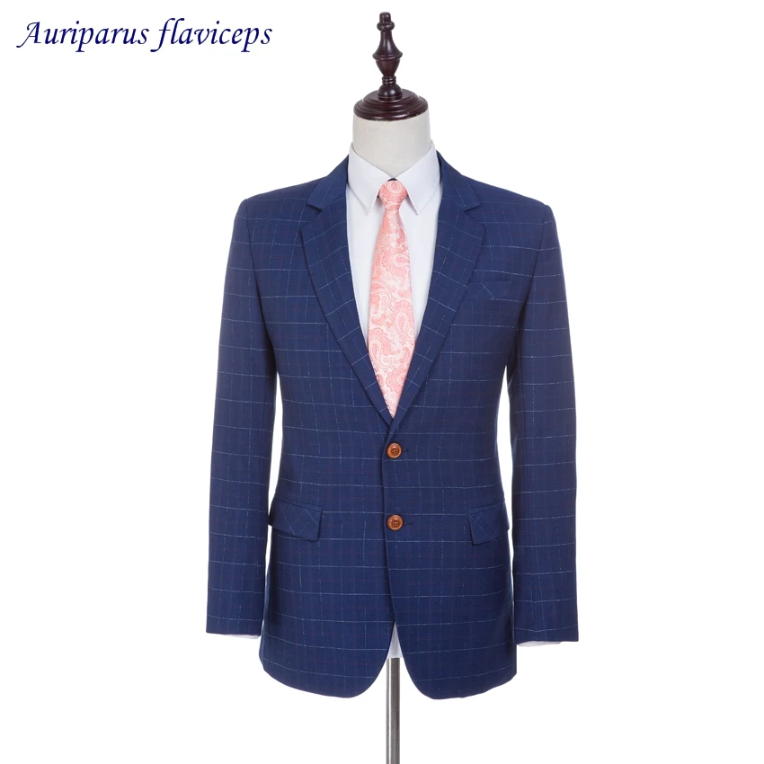 

2023 New Jacket Glen Plaid Suit Jacket As Groom Tuxedos Custom Made Blazer 1 Piece Worsted Wool Jacket As Man Clothes