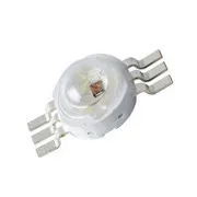 Chip de luz LED de alta potencia, lámpara RGB de diodo Epistar, 10 piezas, 4 pines, 6 pines, 8 pines, 1W, 3W, garantía de calidad