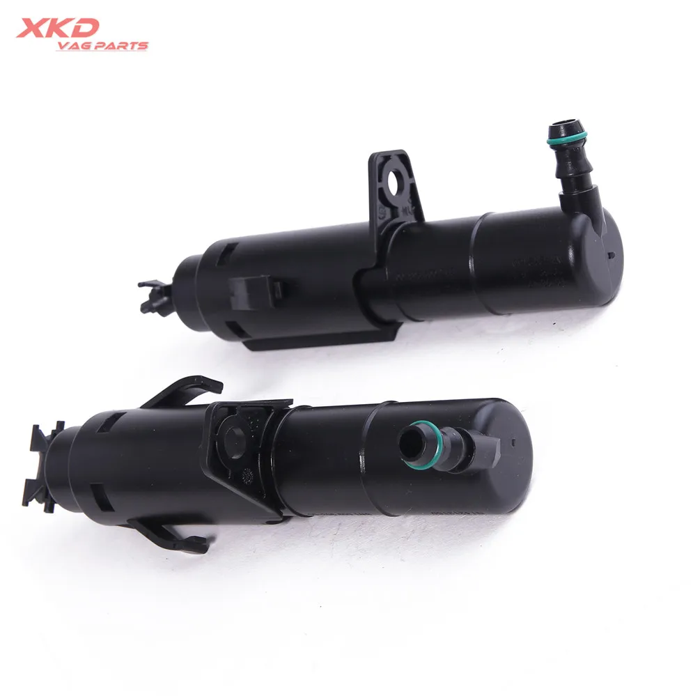 

2Pcs Headlight Washer Sprayer Cleaning Nozzle Kit For Golf MK6 09-13 5K0955978A 5K0 955 978 A 5K0 955 104 A Transporter T5