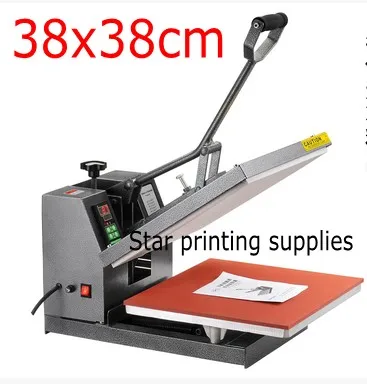 

38x38cm Manual Heat Press Machine Heat Transfer Rhinestone Sublimation Press Machine DIY