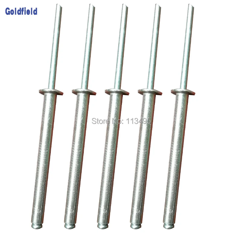 

20/50/100pcs 6x60 blind rivets pop rivets Aluminium dome Head Blind Rivets Steel Shank Mandrel Exhaust Rivets