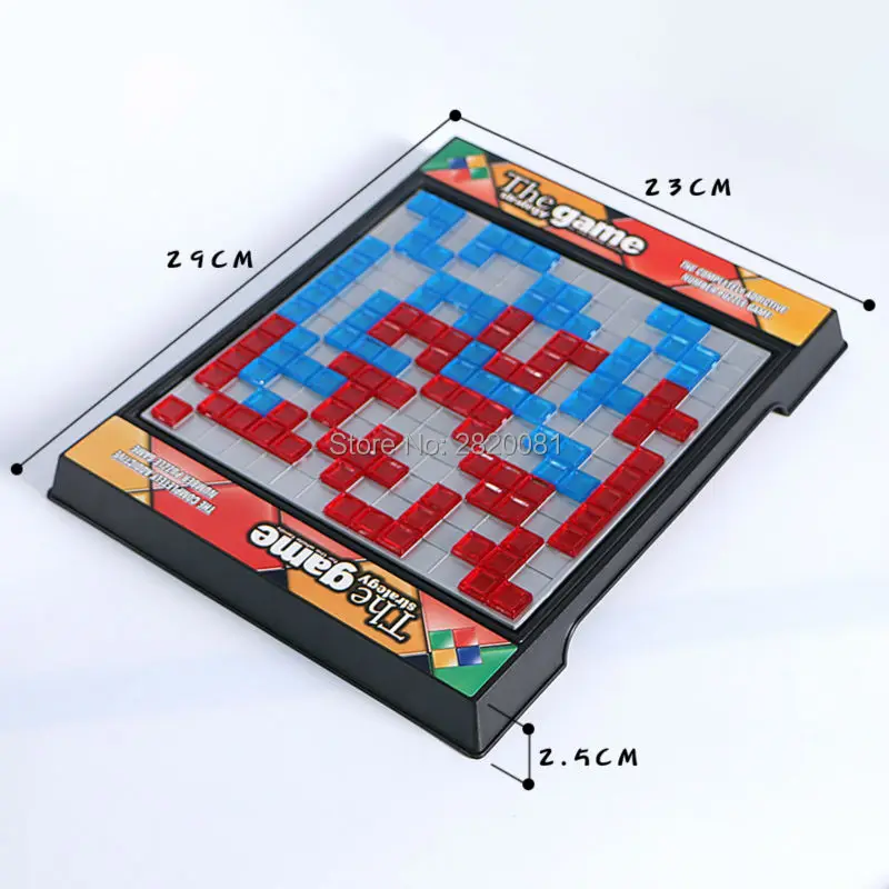 The strategy game whole family funny game,2 player puzzle&eduactional chess Blokus toys challenge  game for children-parent